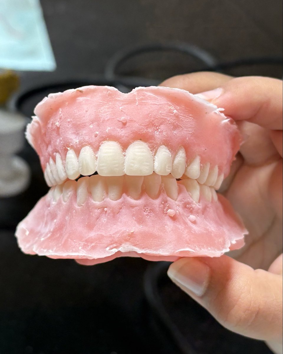 GAljebaan's tweet photo. ~Complete Denture Fabrication. https://t.co/TCdwTrG0Ge