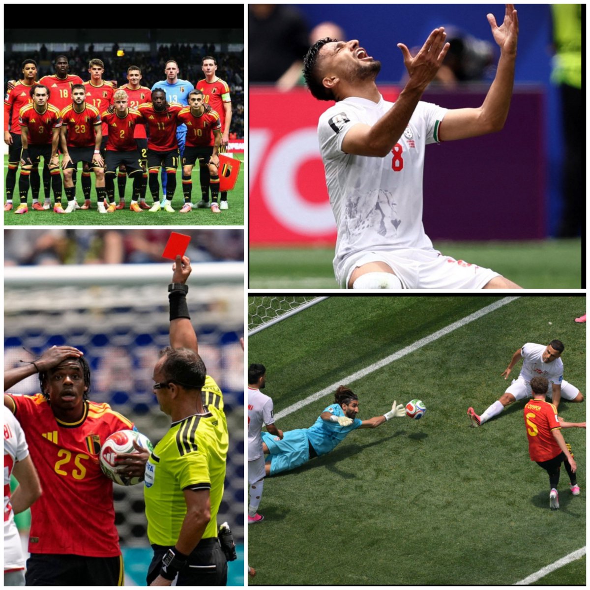 rinconcdmxmilan's tweet photo. Par de Roscas 0-0 Bélgica sigue sin poder ganar y ahora empató con Irán en la segunda Jornada dejando el grupo de más apretados con puros empates a espera de lo que pase en el partido entre  Egipto y la Nueva Zelanda de Tim Payne que no ha aparecido todavía!! https://t.co/4XyT5NlkMz