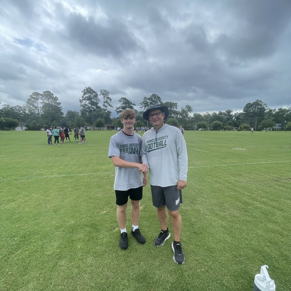 noarcher10's tweet photo. Had a great time competing and learning at @nighthawksftbl today! Kicked 2/2  from 35, 1/2 from 50, LNG of 63 yd KO. Punting was not charted but also went great and learned a lot today! Thank you Coach @dan_pippin and Coach Hester https://t.co/FOAuTQ5ARO