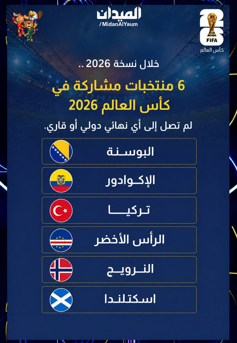 الميدان الرياضي tweet media
