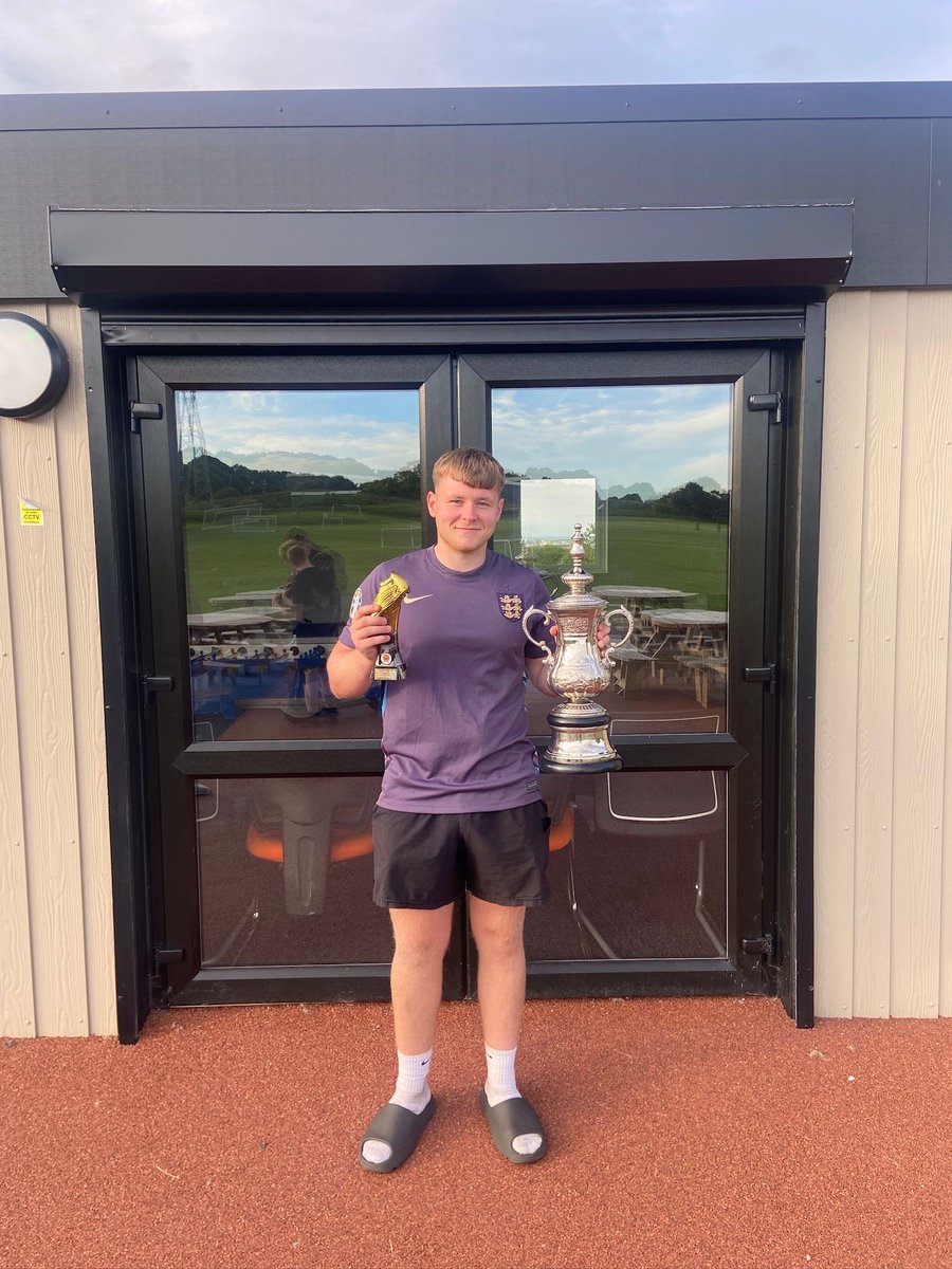WBSFC72's tweet photo. Double celebration tonight for two of our outstanding performers from our title winning 25/26 season.

Firstly the bull Joe Callum, 41 goals in the league and cup in his first season for WBSFC. Top goal scorer in division 2 and second top scorer in the whole northern alliance. https://t.co/WrZobo0aMV