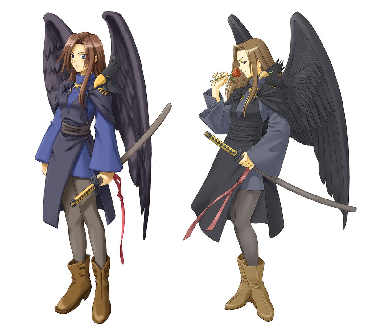 creativeuncut's tweet photo. PlayStation and DS designs for Marjoly, Gao, Crowdia, and Myao from Rhapsody: A Musical Adventure. 

More art from the game: https://t.co/4Da6cLPTiS https://t.co/RexYHfh7ec