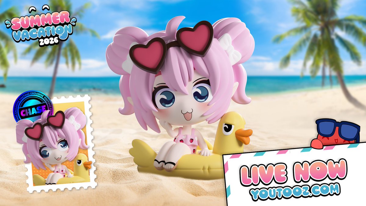 chibidoki's tweet photo. 🏖️ *LIMITED EDITION* CHIBIDOKI SUMMER FIGURES OUT NOW!!! ☀️

LINK BELOW ⤵️💕 https://t.co/gltvXZ1eIl