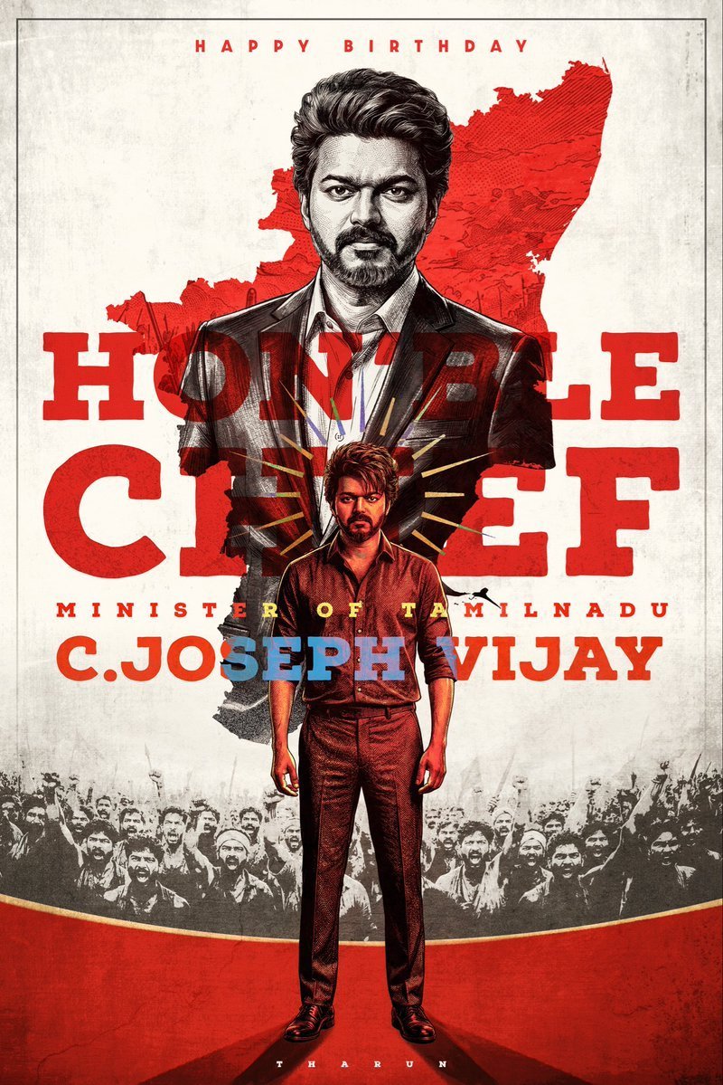 Abilesh67's tweet photo. Not everyone gets to witness a once-in-a-generation phenomenon. WE DID 

Not everyone gets to grow up watching their hero conquer every stage life throws at him. WE DID

Happy Birthday, Thalapathy VIJAY ❤️‍🔥

#HBDCMJosephVijay @ActorVijay https://t.co/Ncmh4WWQHz
