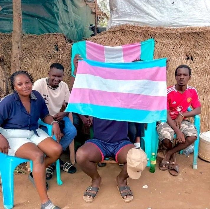lesibiansinneed's tweet photo. We are trans women in kakuma camp living in fear. Many face rape from homophobic yet fear make it hard to seek justice. Some survivors suffer infections and HIV. We urgently need support to build a safe shelter where we can finally feel protected. Please help us survive 🙏 🏳️‍⚧️🏳️‍⚧️ https://t.co/zaSyn78HQ9
