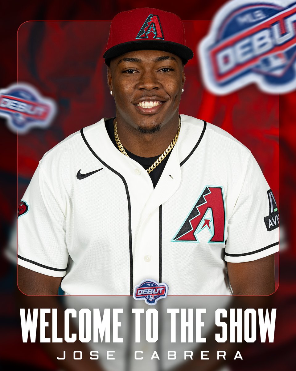 Dbacks's tweet photo. Welcome to The Show, Jose! https://t.co/1CYKdDNSt8