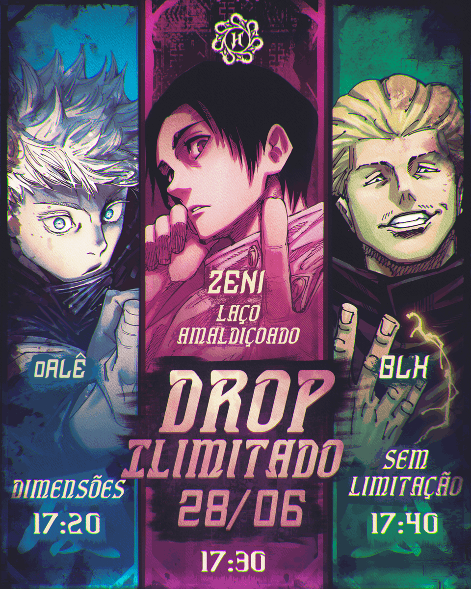HydraTeamGeek's tweet photo. 28/06 DROP ILIMITADO💫

Contamos com a presença de todos vocês!
#HYDRATEAM https://t.co/NSqEKVNdgP