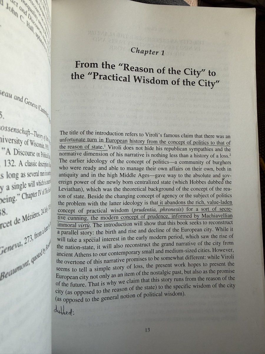 camidemoncada's tweet photo. «The Political Philosophy of the European City» de Ferenc Hörcher. El llibre connecta la filosofia política clàssica amb els reptes urbans contemporanis. Destaca el paper de la comunitat local en la construcció del bé comú. També reivindica la identitat i la continuïtat històrica de les ciutats europees. Combina rigor acadèmic amb una mirada humanista i cultural.
