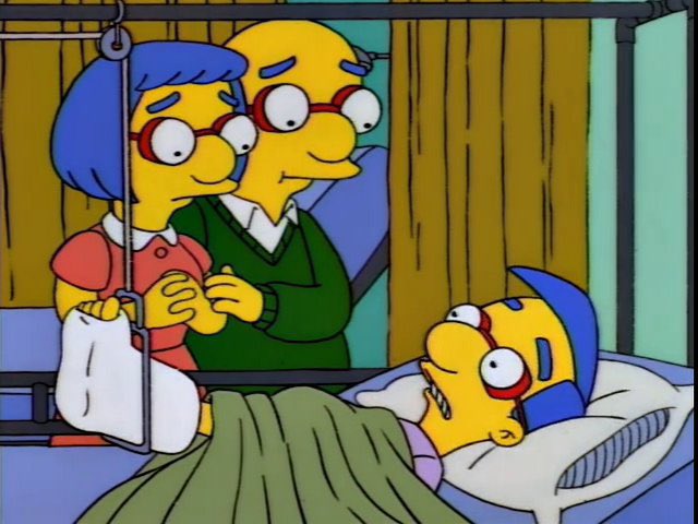 QuotesSimpsons1's tweet photo. Men, there's a little crippled boy... sitting in the hospital who wants you to win this game.

I know because I crippled him myself to inspire you.

Well, I hope they win, or Mr. Burns said he's coming back.

#TheSimpsons https://t.co/VBGHGZd7Um