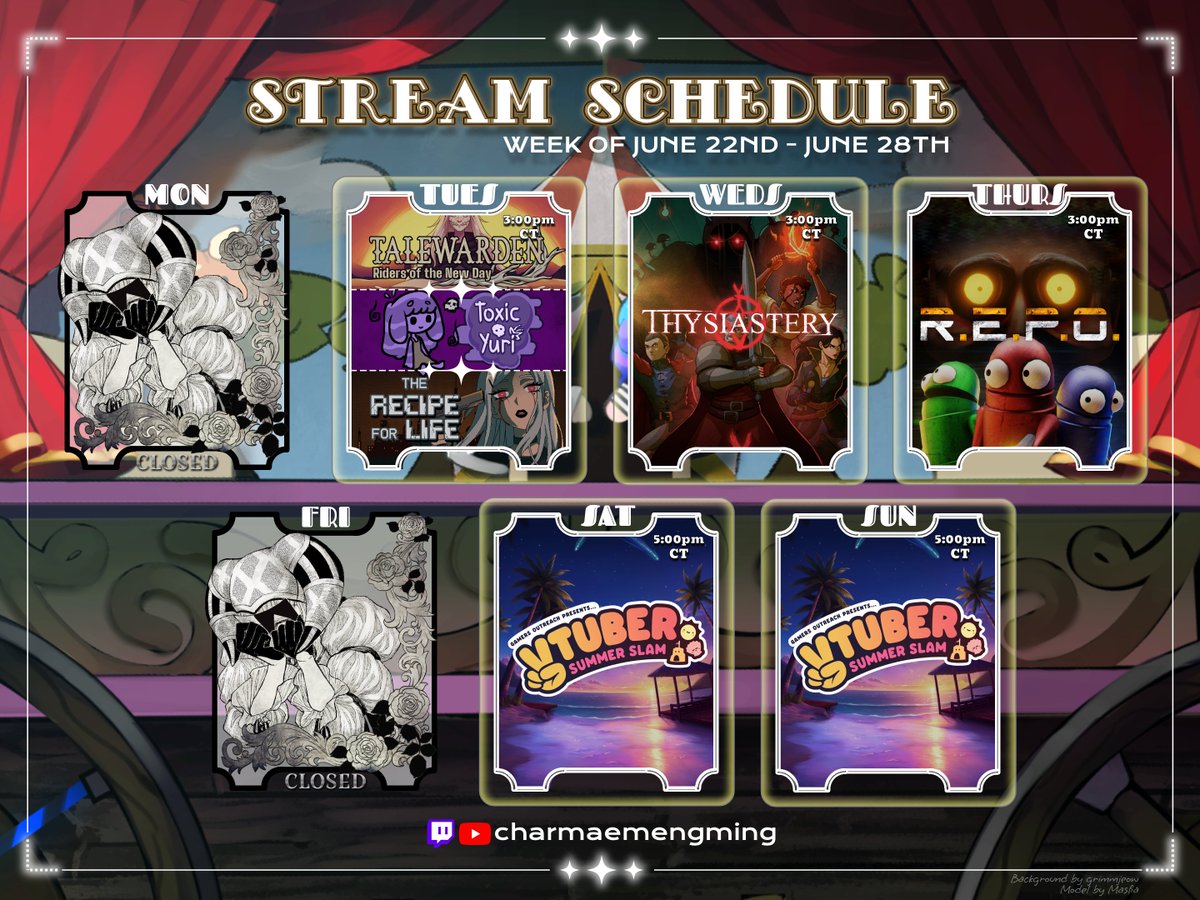 🐏 ⟢ Charmaine ⟣ 🎭【StarlightRevo】 tweet media