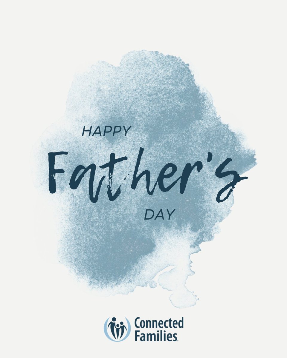 ConnectedFams's tweet photo. Happy Father's Day to the dads showing up, growing up, and never giving up. We see you, and we celebrate you.💙🙌 

#connectedfamilies #fathersday #dads https://t.co/9Gf2MDL459