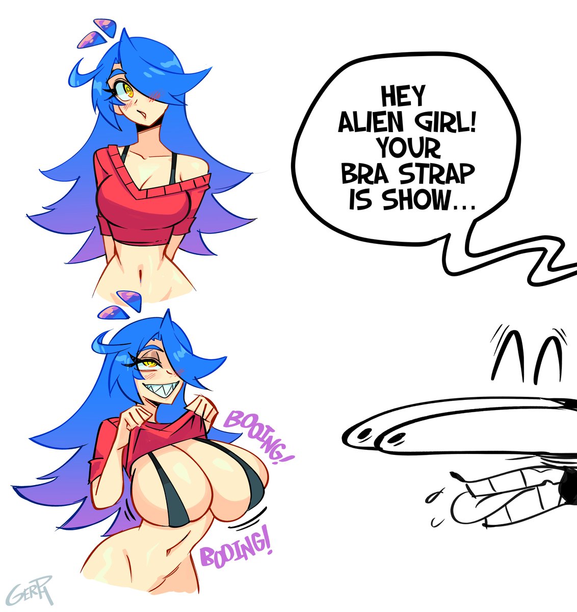 gerph_art's tweet photo. Hey Alien Girl...
AWOOOGAH!
#Skarpne https://t.co/iUjVbZXX3C
