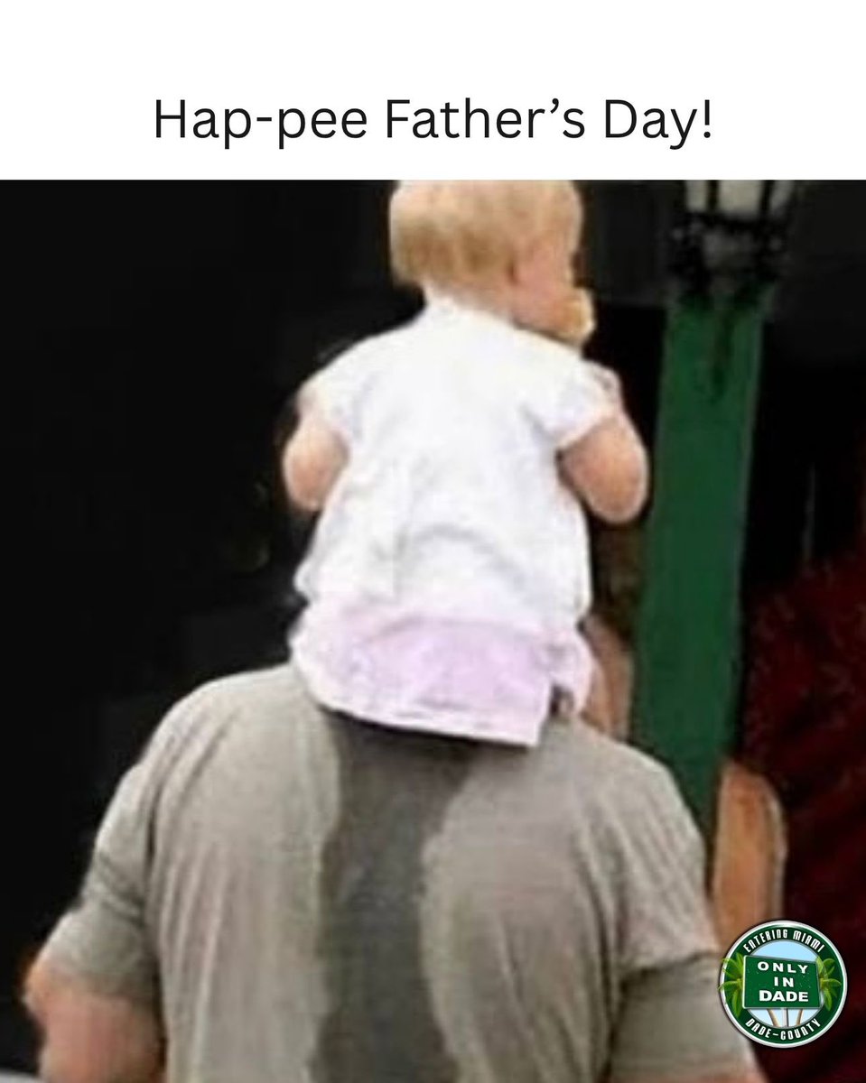 ONLYinDADE's tweet photo. Happy Father’s Day to all the dads, stepdads, grandpas, and father figures keeping Miami running. 🙌 | #ONLYinDADE https://t.co/RmKGAANU0r