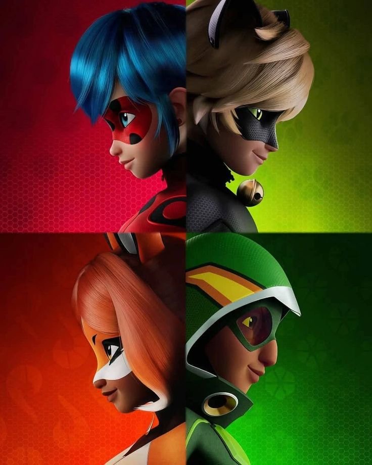 Trixxibug's tweet photo. A peak team. I'm so happy they've given us more core four hero scenes and battles in Season 6 no wonder the season feels so special! https://t.co/WfvnpZJiDu
