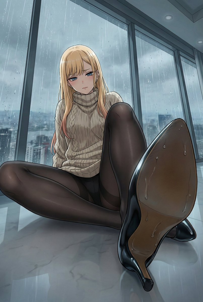 fuminesama's tweet photo. もう最悪。雨の日って靴の中までぐしょぐしょ… https://t.co/AvbZ9N19Ys