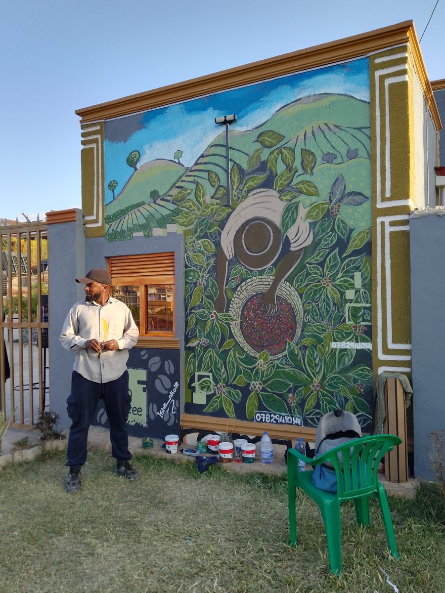 ishenkole's tweet photo. Mbarara Coffee Park along Ntare Road.

Mural project. https://t.co/MU849KX8LH
