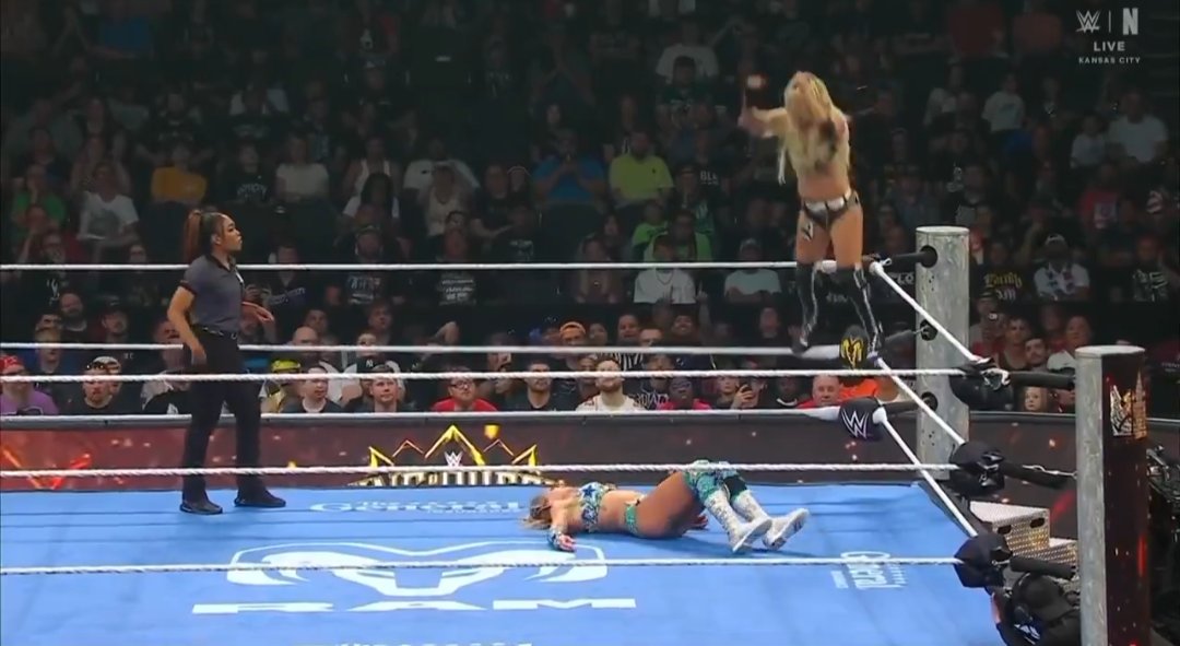 mathmaybe's tweet photo. @nicholaslov123 @ivyIegion Liv is mid jump and Charlotte has barely moved her legs. Liv got scared of the bump and didn't commit to the splash. https://t.co/O6DTsWJ0YC