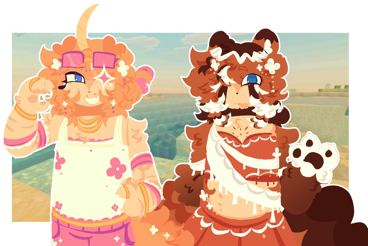 sunsetstarz's tweet photo. Beach episode ass fits 

#Katewron #Toxicduo #qsmp2 https://t.co/A6NElBHDes
