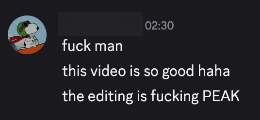 tristanediting's tweet photo. Waking up to messages from clients like this is my favourite way to start the day! https://t.co/qHlcKk3HSU