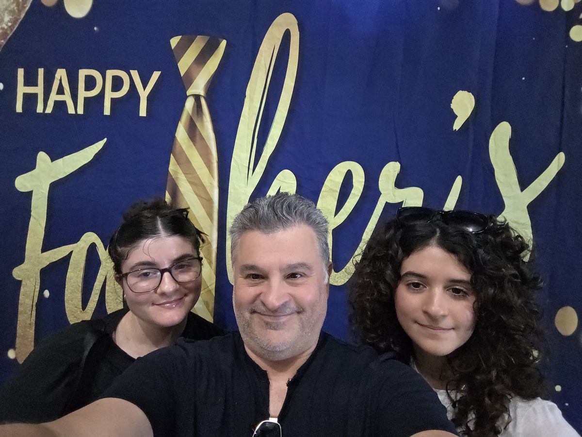 PaoloCDN's tweet photo. Love spending time ... any time... with my kids Isabella and Sofia. But on Father's Day... its extra special.  Thank you to the best daughters in the world.  ##HappyFathersDay2026 https://t.co/WQjNkSfDhI