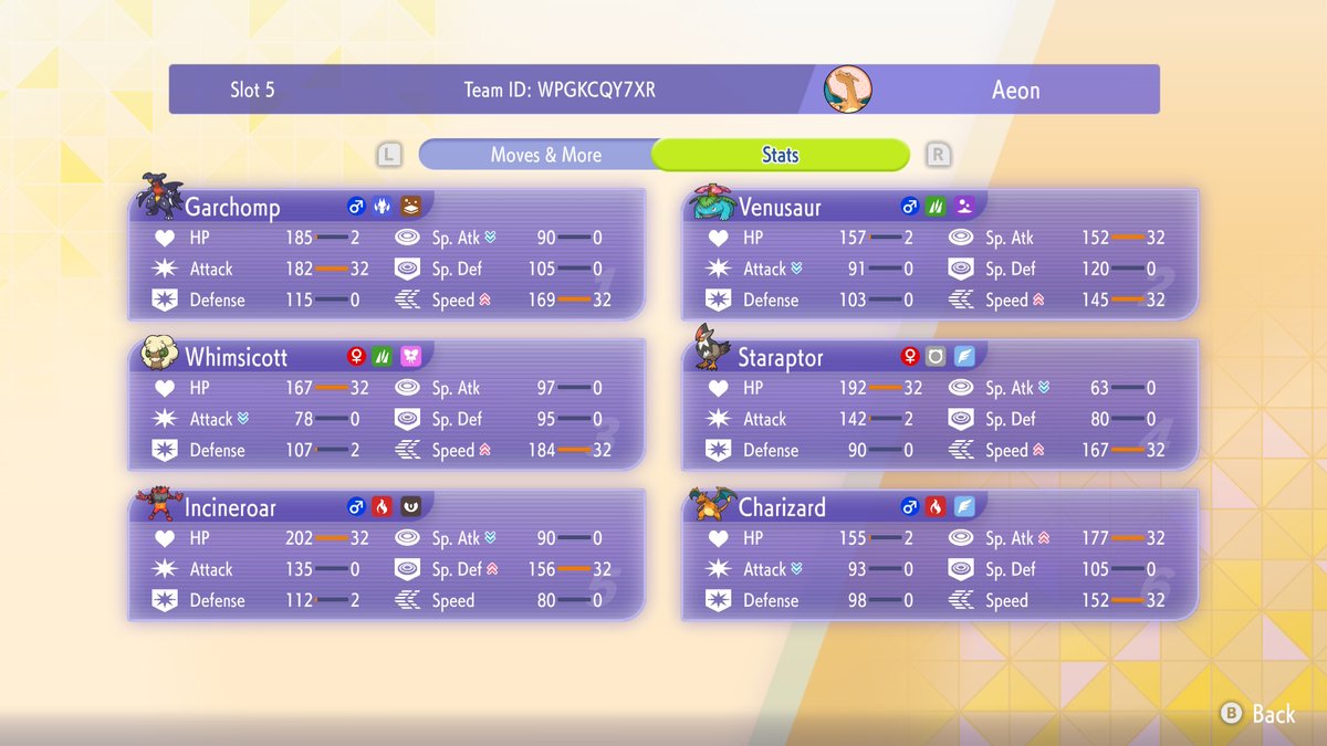 DanielM71925945's tweet photo. Made another Pokémon Champions team, this time pairing Charizard with Staraptor instead of Delphox.

It's a lot more consistent - not many teams can counter both Charizard and Staraptor reliably, and it gives you lot more flexibility with your gameplans, too.

I hope you like it! https://t.co/CYzIpJW3pq