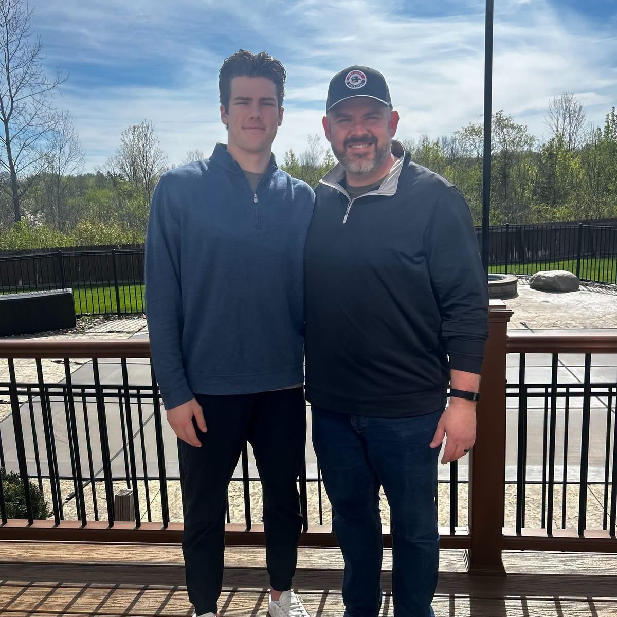 BlckHawksHockey's tweet photo. To all of our hockey dads—happy Father's Day! https://t.co/TjjcdLu6Ko