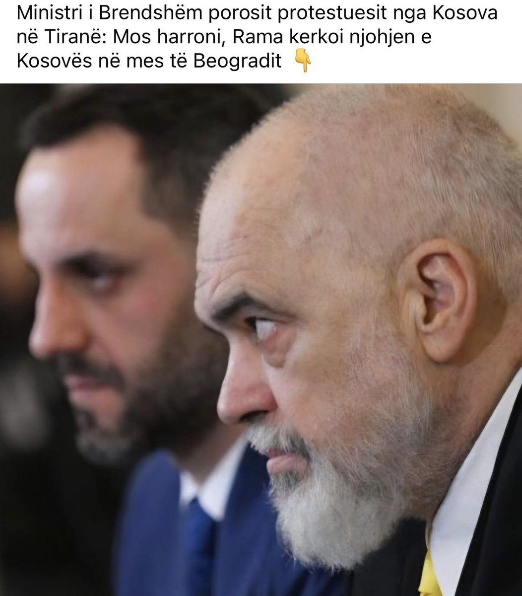 Vjosa KURR nuk mund te behet Presidente. tweet media