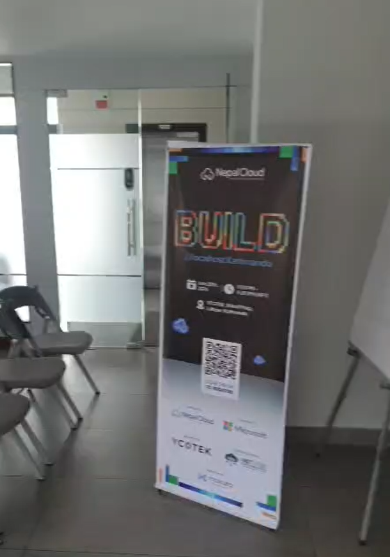 NepalCloudP's tweet photo. 🚀 What an incredible day at #MSBuild//localhost: Kathmandu! 🙌 Big thanks to everyone who joined and made it impactful💙👏 Amazing sessions on #AI, #NET #GitHubCopilot, #Kubernetes &amp; cloud innovation
🤝 Grateful to @MakuraM20096 , @Ycotek &amp; @dotNETHubKtm #NepalCloudPro #Azure https://t.co/mas7BwFt5O