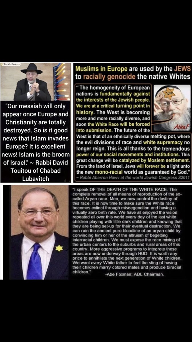 RacistFascist's tweet photo. @TRobinsonNewEra Tommy is Jewish. He pretends to be mad at the Muslim invaders, but he is actually very happy they are here destroying white Christian culture. He wants to subvert the movement. Do not be fooled by Tommy, he is no friend. He is pretending. https://t.co/ZcR4JtTIjw