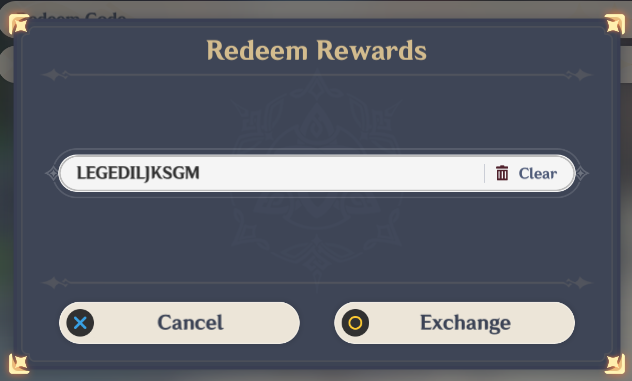 liamgm_'s tweet photo. Genshin Impact coupon redeem code / key :
LEGEDILJKSGM

other code:
LCXGEA5SX65L
CEVE9ZS0UPUF
NMI20MAJGIBP
CODENAMEK
MageNicolesPuzzle
PFY1S40I88T9
GENSHINGIFT

#GenshinImpact #原神 #Genshin https://t.co/74LaJi6sCF