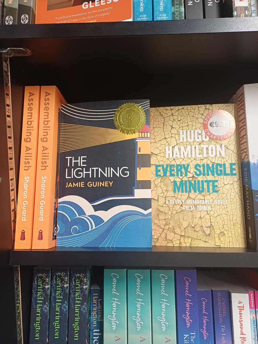 jamesgwriter's tweet photo. Signed copies of THE LIGHTNING now available in the mighty @chaptersbooks 🥳
Luckily, I had the boss with me to make sure I was doing it right 😂
Chapters also win the award for best signed Book sticker- lovely gold embossed! Awesome!
GO!
#SignedBooks #Dublin #TheLightning https://t.co/QKe8Whvngi