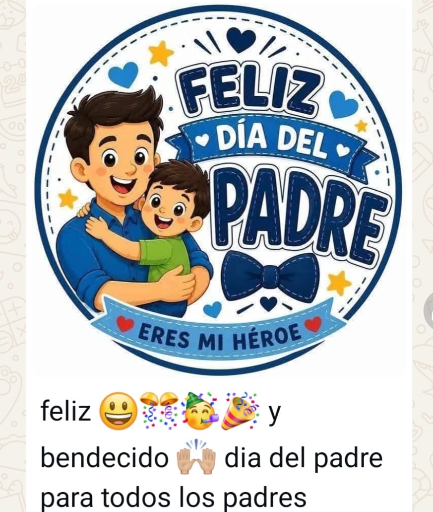 alitomalave35's tweet photo. Feliz día del padre para Miiiii y para ti si eres papá 🤜🤛 https://t.co/BSzUPnmCFk