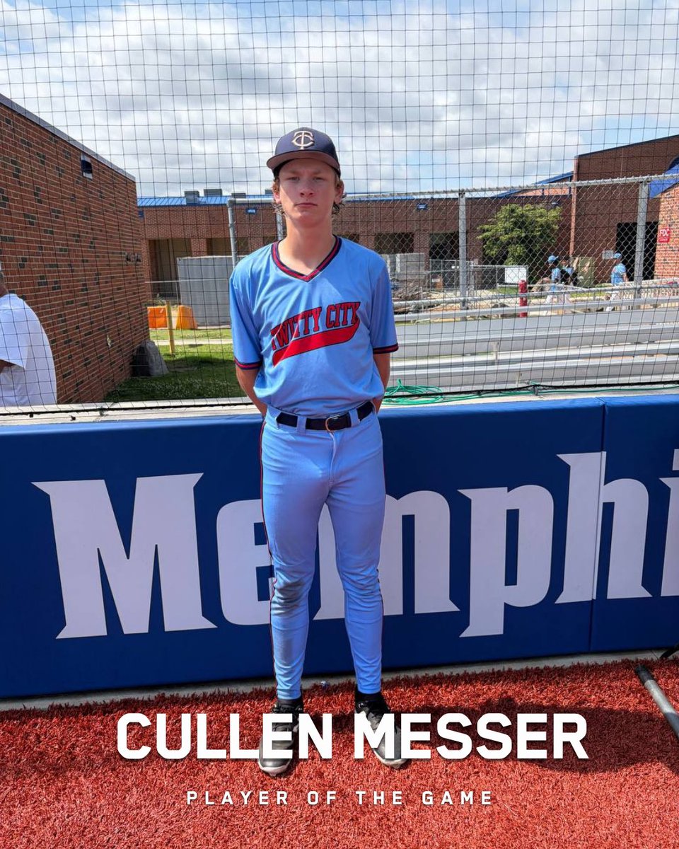 2DsportsbsbTN's tweet photo. ⭐️Player of the Game⭐️

Cullen Messer

@Twitty_City https://t.co/YuXJVRpi6Z