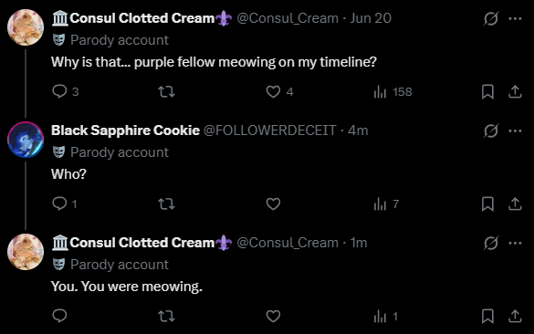 SeacrestPD's tweet photo. // im glad nothing has changed on cookie run parody twitter https://t.co/lZGB1ajHZ1