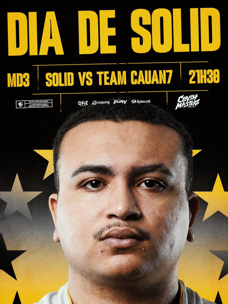TeamSolid_of's tweet photo. Sem espaço para erros

Contamos com a sua torcida em mais um dia de #FFCM. Vamos juntos! 🦏

#goSOLID https://t.co/efR8WSdX8C