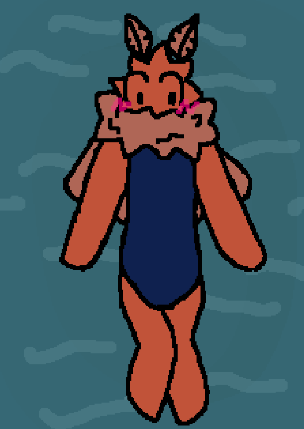 Daking1239's tweet photo. cute moth in a swimsuit :3333333333333 https://t.co/ijHQ55sYaB