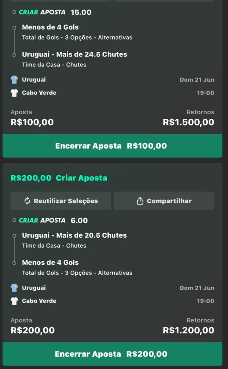 tipsterluska's tweet photo. Odd 6.00 💣
Odd 15.00 💣

Só quero isso pra hoje, Uruguai chutando sem conseguir marcar e 50 defesas da lenda vozinha!!
🔥🔥🔥🔥🔥🔥 https://t.co/EmewvWGZzM