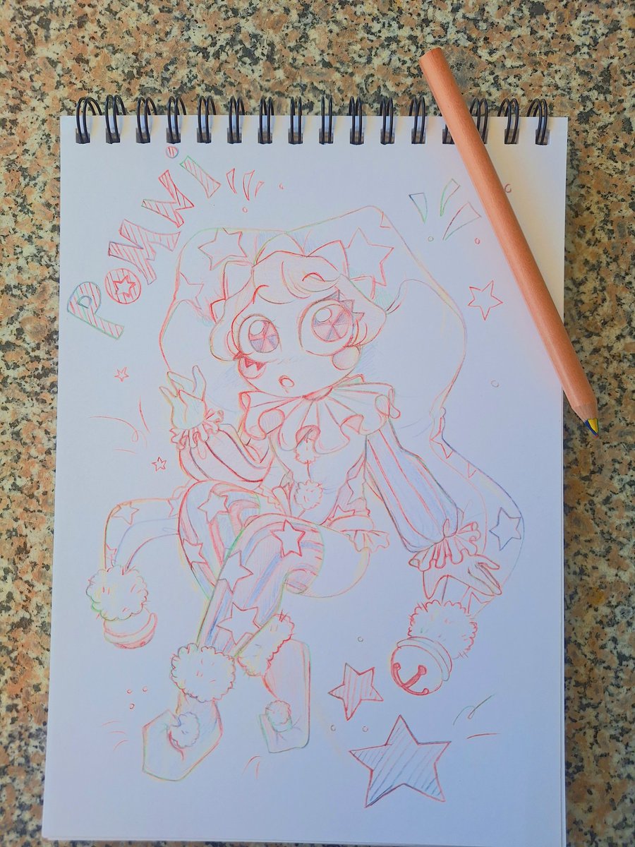itsChristine96's tweet photo. I suffer from a major artblock, still k wanted to sketch out some character designs i imagined for The Amazing Digital Circus characters🤭✨️🎪
I started with Pomni🃏, Ragatha🪡 and Gangle🎭

#tadc #pomni #ragatha #gangle #tadcep9ㅤ #TADCㅤ https://t.co/G5CBgzpJs3