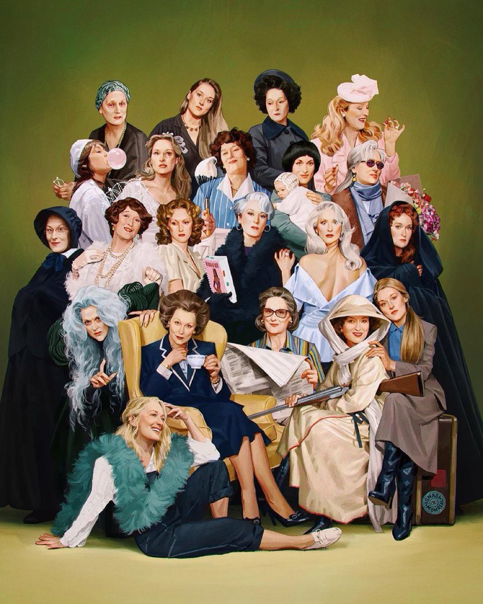 TheCinesthetic's tweet photo. Happy 77th Birthday to Meryl Streep! https://t.co/EM4c2P7zNz