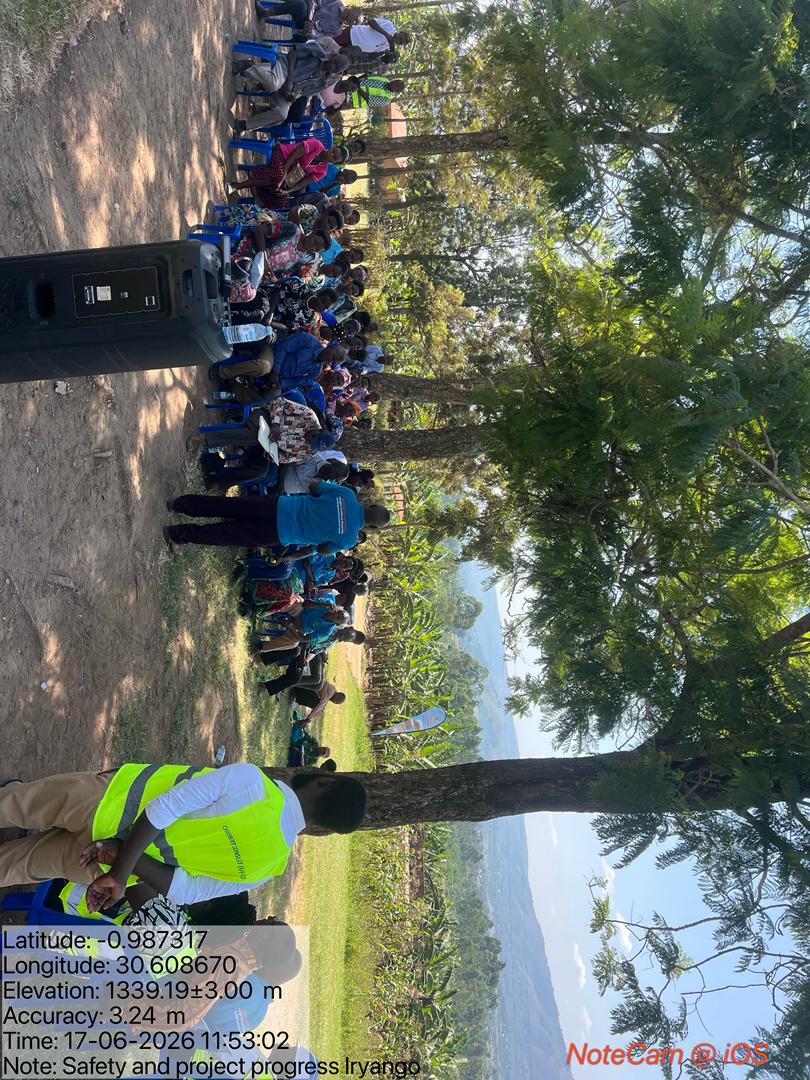 Chrbertconsult's tweet photo. On 17th June 2026, the Stakeholder Engagement consultant team,MWE, CR18G, and WAPACOS team successfully conducted safety engagements for residents of Iryango, Kigarama and Kashaka villages at Iryango C.O.U
@ICRP_Uganda https://t.co/wL8TQnjHRw