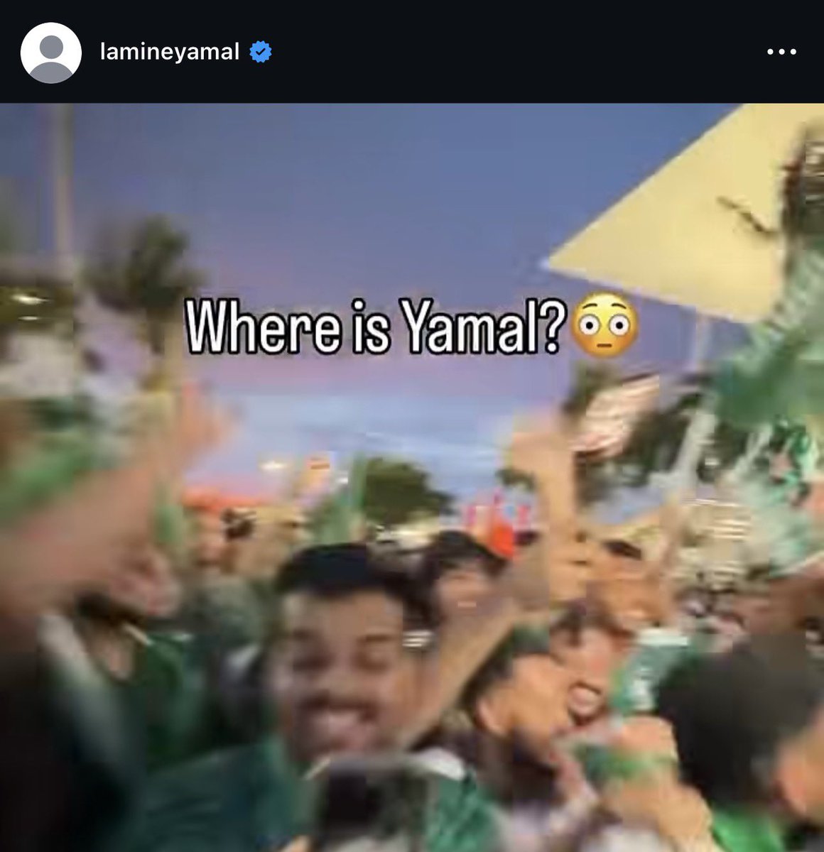 Seul_ment's tweet photo. Saudi Arabia fans tried to pull the "Where's Messi" stunts on Yamal and he responded "I'm here" https://t.co/jeFlw72868