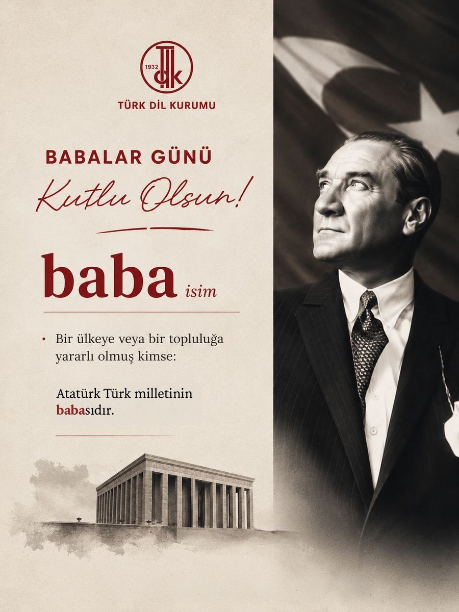 TheAyico's tweet photo. TDK bu paylaşımı attığına pişman olup silmiş.

o zaman biz tekrar edelim Türk milletinin babası Atatürk'tür https://t.co/zj3Zt5vcDC
