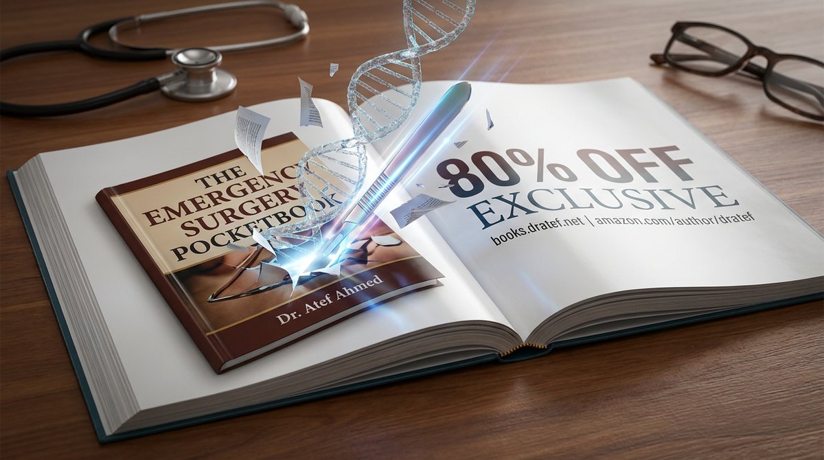 DrATEFAHMED's tweet photo. Physiology comes before anatomy. Learn when to push forward & when to pack the abdomen and get out. πͺ Damage control laparotomy mastered. Read "The Emergency Surgery Pocketbook" by Dr. Atef Ahmed. π² https://t.co/AUI9Vl5ihb
#SurgTech #MedicalBooks #Trauma https://t.co/MfNYZGepSs
