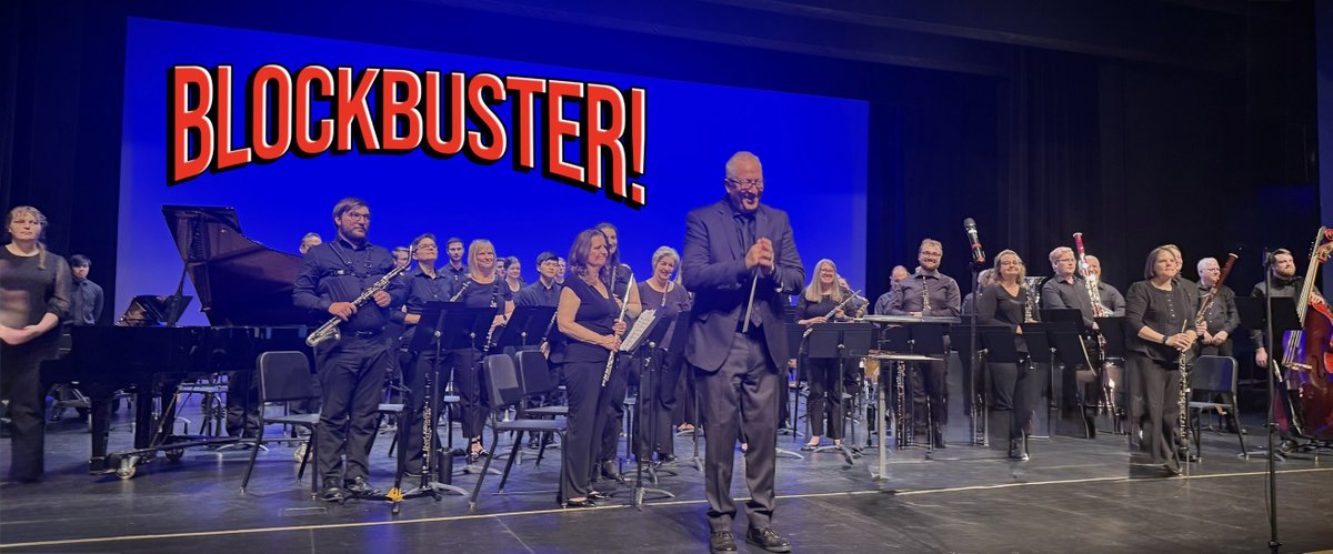 wawindsymphony's tweet photo. What a night! 🎉Thank you for filling the house and making this concert a true "Blockbuster!" Your support all season long has meant everything to us.📆Next up: The Olympic Peninsula Brass &amp; Winds Festival in Sequim July 25 3:30pm🔗https://t.co/6VDcd0yYdr

#washingtonwindsymphony https://t.co/zezLSKv8g3