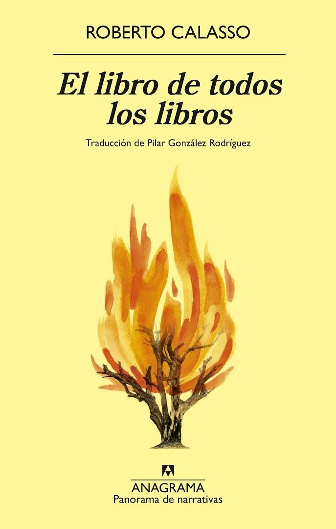 NicolasRay_'s tweet photo. @CarlosOlivoV Lo leí hace unos años y no me gusto mucho. Concuerdo con tu tuit. Para ensayo con reminiscencias bíblicas recomiendo este libro de Roberto Calasso, una exquisitez para paladares finos. https://t.co/BORwVJTFj9