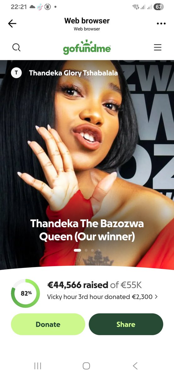 Breezy_1632's tweet photo. Thalians aren't to be messed with...

GOATED THALIANS 
BIG THANDEKA 
#LoveableThandeka
#ThandekaStar https://t.co/1TjUXg6HtH