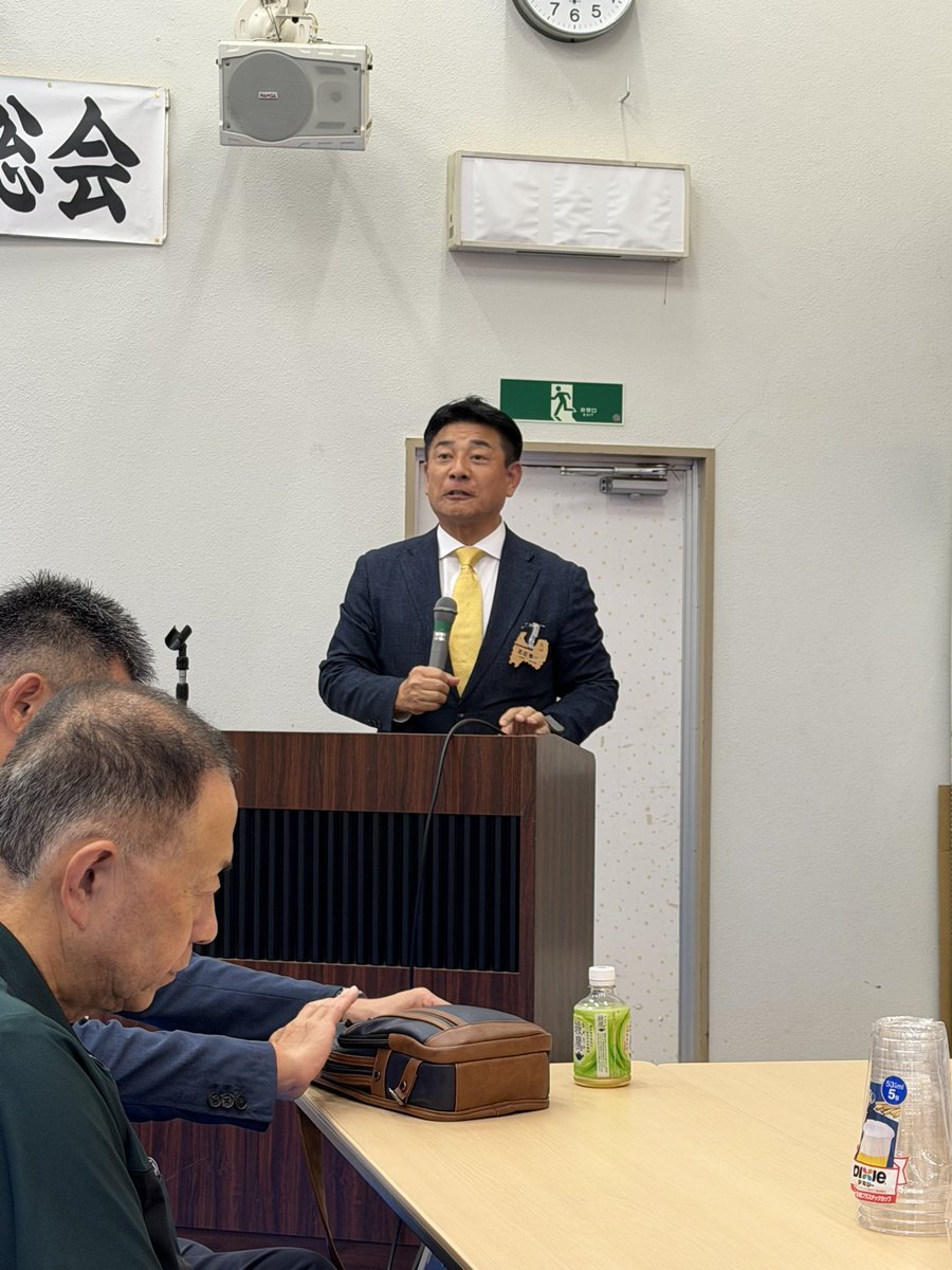 夜は西太美にて田中幹夫・武田慎一後援会総会。 データーセンター