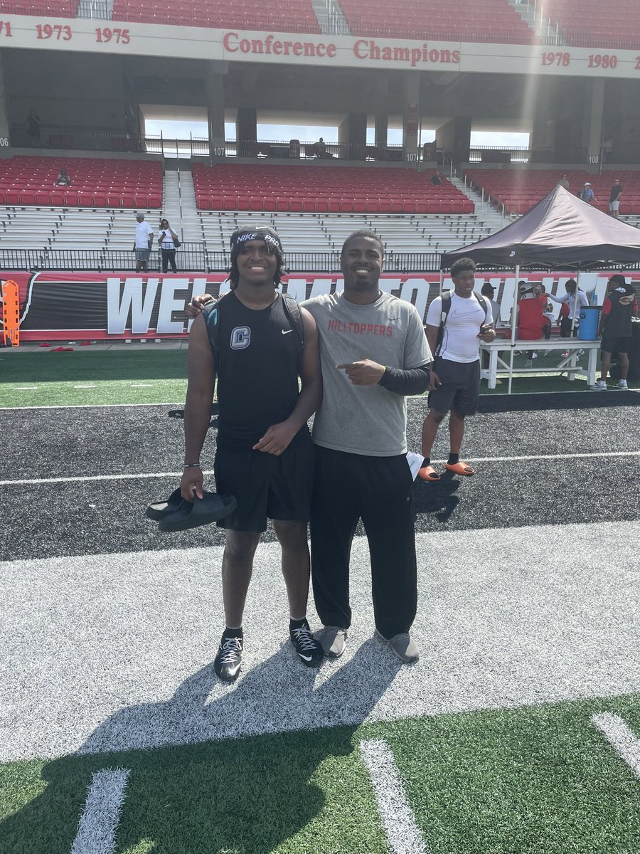 isthxt_Kam's tweet photo. #AGTG I had a great camp @WKUFootball I learned a lot from @coachk_93 @CoachLindsey Thank you for having me!! https://t.co/OJYgJyh1Ss
