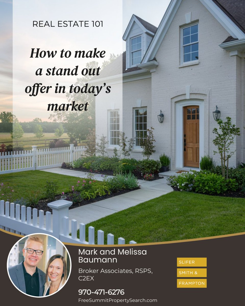 lissaskier77's tweet photo. Here are a few strategies to give you the upper hand:

🔑 Offer a rent-back option to the sellers.
🔑 Present a larger deposit.
🔑 Be flexible with closing dates.
🔑 Limit unnecessary contingencies

#summitcountyrealestate #markbaumann #realtor #breckenridge #keystone https://t.co/JIHnJNKtLs