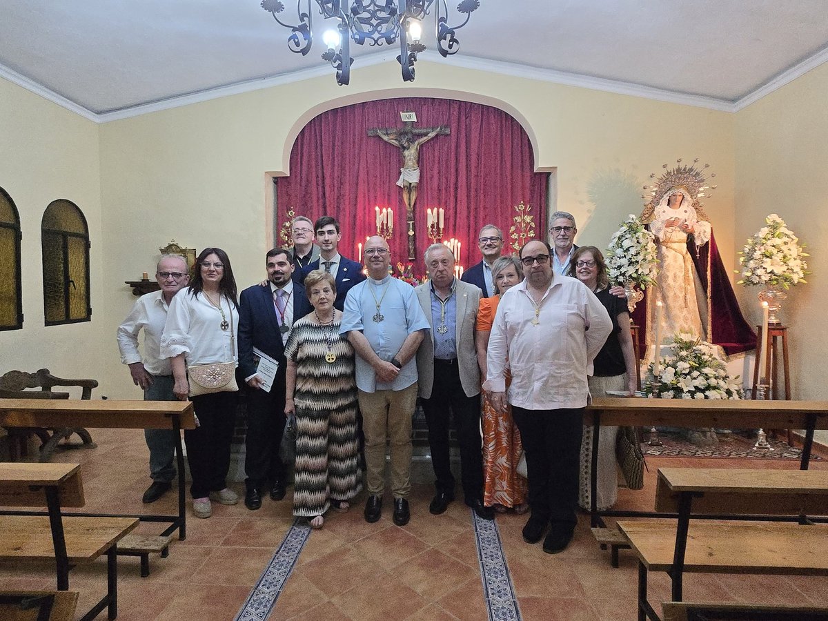 LanzadaJaen's tweet photo. 🔴 REPRESENTACIONES 🔴 

El sábado dia 20 de Junio nuestra Hermandad, estuvo presente en el Pregón de la Cofradia del Stmo. Perdón de la Asomada.

Desde estas lineas queremos dar la enhorabuena al Pregonero, Miguel Hernández y a la Cofradía por este maravilloso acto. https://t.co/07p4Q5jHiL
